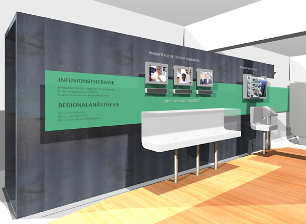 Showroom für die Aesculap Akademie 