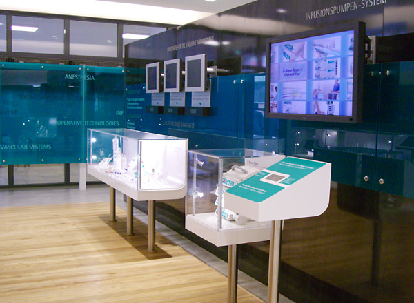 Showroom für die Aesculap Akademie
