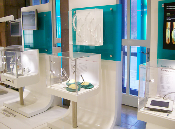 Showroom für die Aesculap Akademie