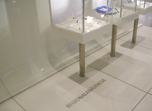 Showroom für die Aesculap Akademie