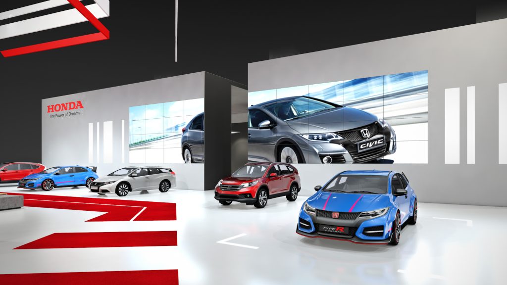 Messekonzept für Honda
