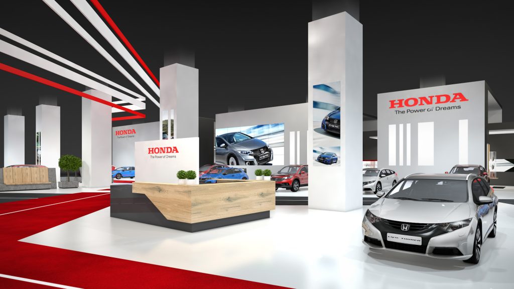 Messekonzept für Honda