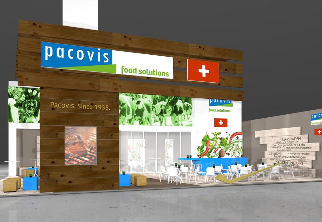 Messekonzept für pacovis