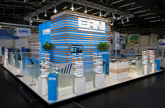 Modulares Messekonzept für ERNI