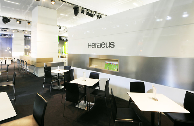 Modulares Messekonzept für Heraeus