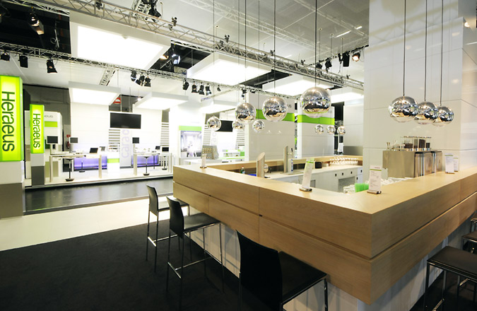 Modulares Messekonzept für Heraeus