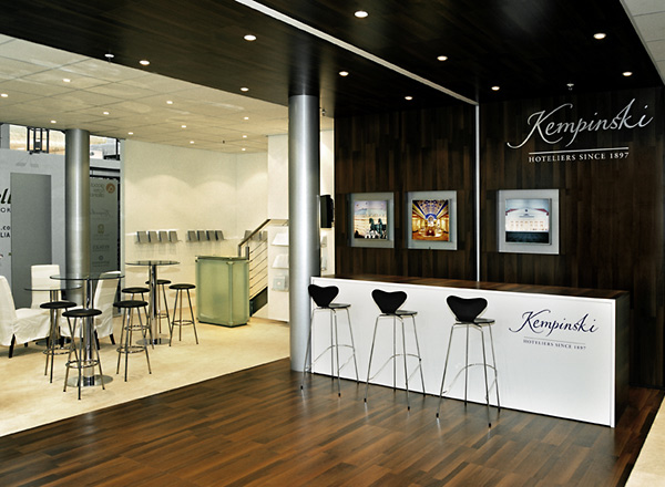 Modulares Messekonzept für Kempinski