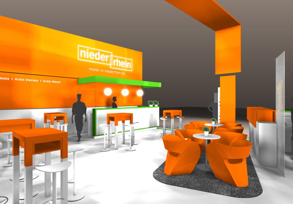 Modulares Messekonzept für Standort Niederrhein