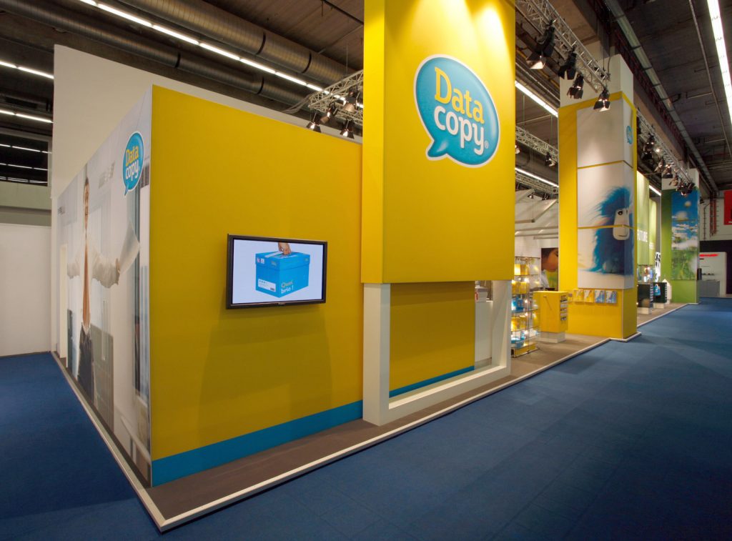 Messestand für M-Real