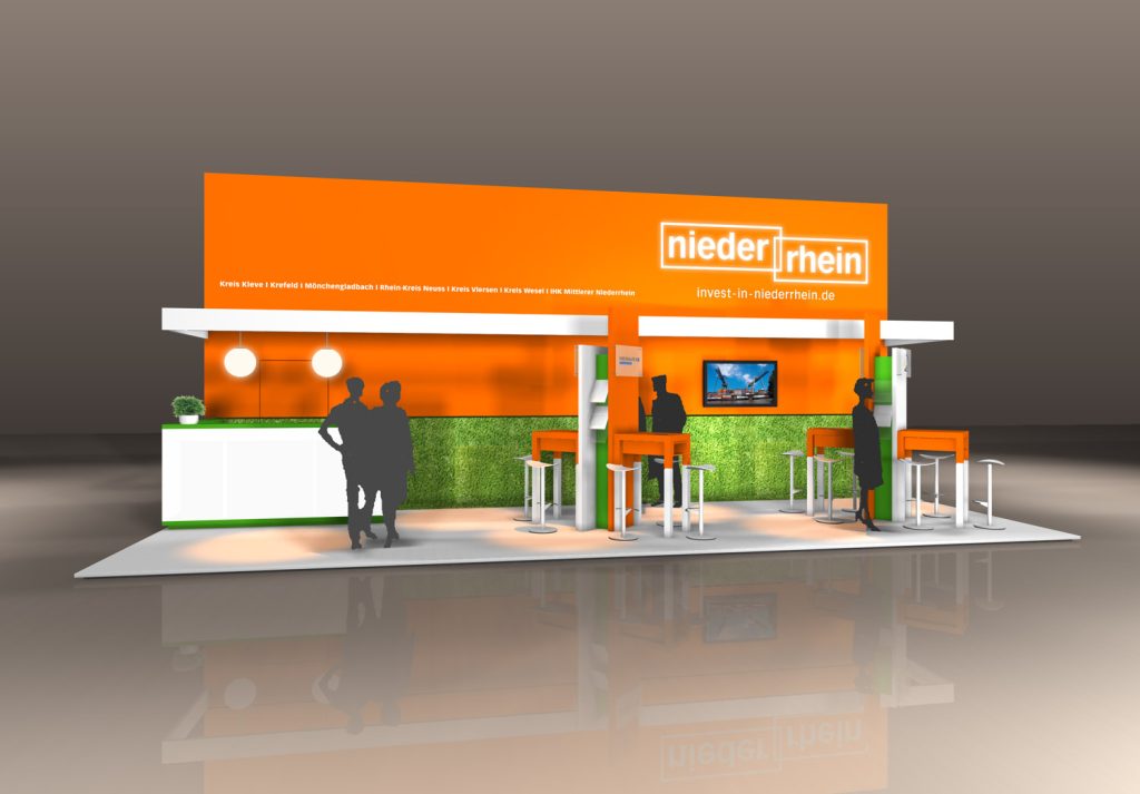 Modulares Messekonzept für Standort Niederrhein
