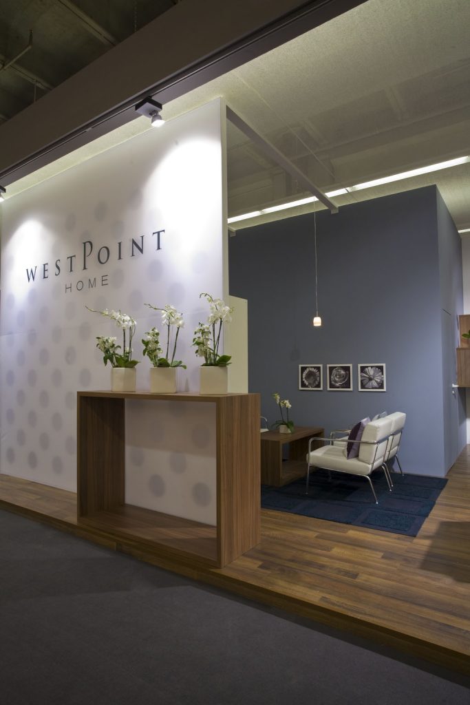 Messekonzept für West Point Home