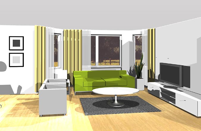 Umgestaltung Wohn-/Esszimmer