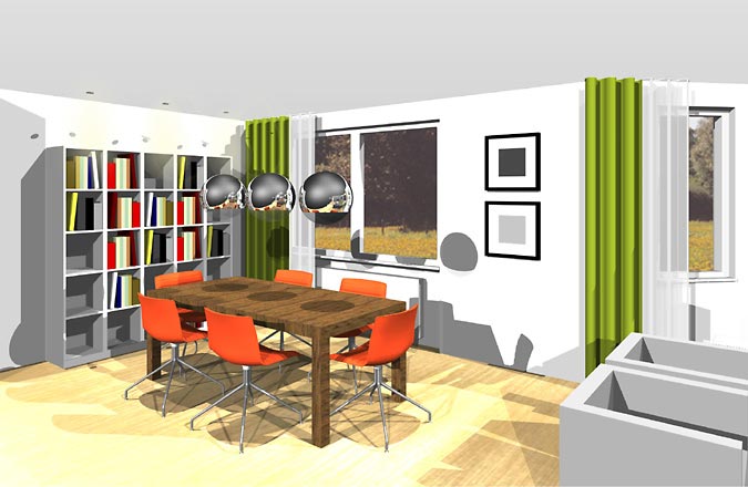 Umgestaltung Wohn-/Esszimmer