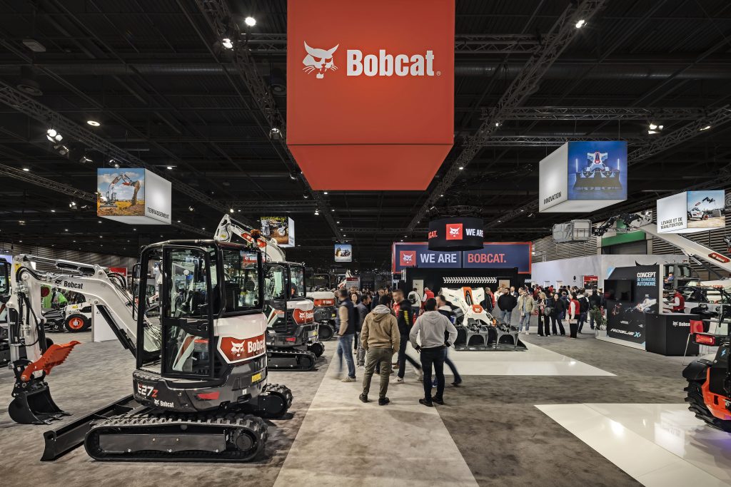 Messekonzept für BOBCAT